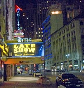 Letterman Show~ Times Square